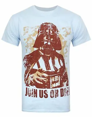 Buy Star Wars Darth Vader Blue Men's T-Shirt • 19.99£