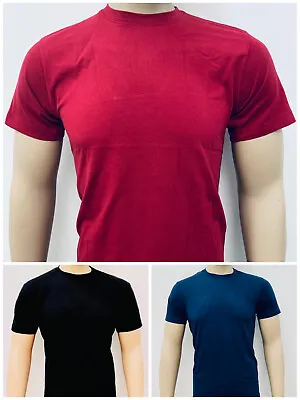 Buy Men`s Plain T-shirts // Round Neck //  Summer Flash Sale (B.NL) • 3£