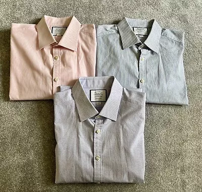 Buy Charles Tyrwhitt Extra Slim Fit Shirts X3 - Size 17.5” • 23.99£