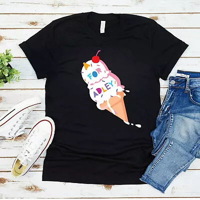 Buy A For Adley Kids T Shirt Youtuber Merch Icecream Funny Gifts Boys Girls Tee Top • 7.99£