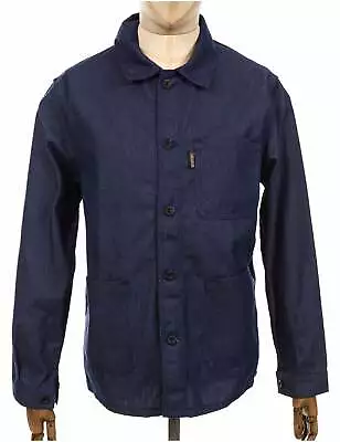 Buy Men's Le Laboureur Mens Denim Twill Work Jacket - Drill Cotton - Indigo Denim • 95£
