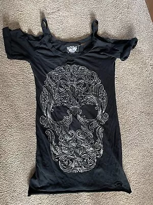 Buy Killstar  Off The Shoulder Top Cut Out Alternative Goth Witchy Emo • 15£
