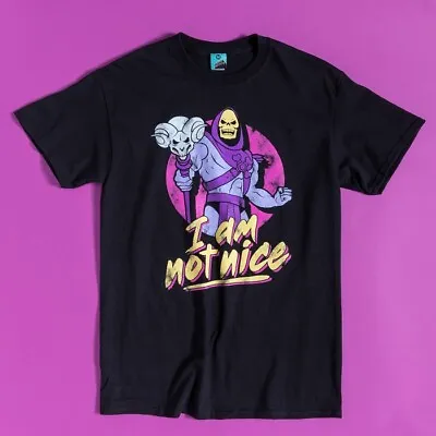 Buy Official Men's Skeletor I Am Not Nice T-Shirt : S,M,L,XXL • 19.99£
