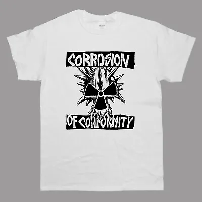 Buy CORROSION OF CONFORMITY New T-SHIRT Sizes S M L XL XXL Colours White, Grey  • 15.59£