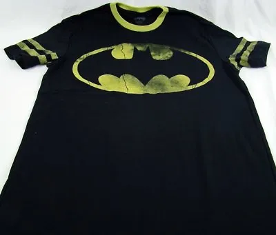 Buy Mens NWT DC Comics Originals Super Hero Batman RingerT Shirt Any Size S M L 2X • 13.22£