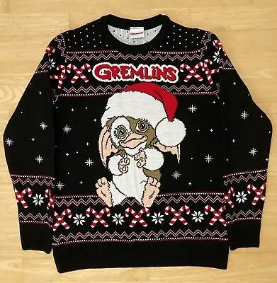 Buy Medium 39  Inch Chest Gremlins Gizmo Christmas Sweater Jumper Xmas Mogwai • 39.99£
