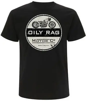 Buy Motor Co T Shirt.  Oily Rag Co Heritage T-shirt. Motorcycle-Bike- CLEARANCE SALE • 15£