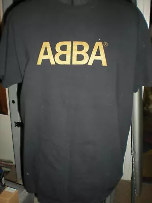 Buy ABBA T-Shirt From The Museum Stockholm Sweden, 100% Cotton, Size XL • 15.99£