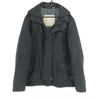 Buy G-STAR RAW Dark Grey Denim Coat Jacket Size XL • 35.99£