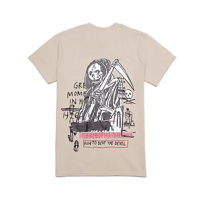 Buy Yeezus Beat The Devil Kanye Sand West Colour Short Tour Merch Tee T-Shirt • 19.99£