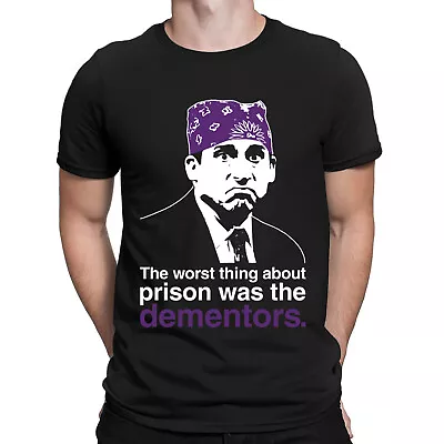 Buy Prison Mike The Office Michael Scott Dwight Schrute Funny Mens T-Shirts Top #DGV • 11.99£