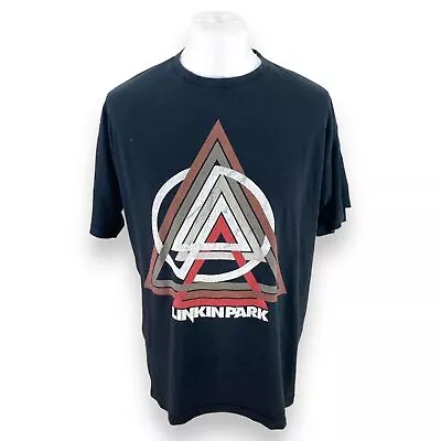 Buy Linkin Park T Shirt XL Black Oversized Numetal Band Tee Rock Band T Shirt • 22.50£