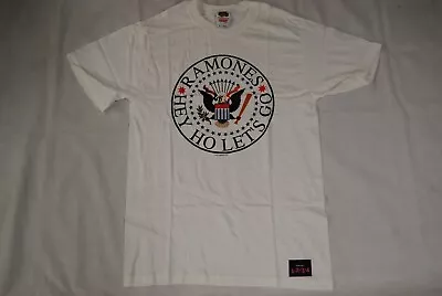 Buy Ramones Seal Hey Ho Let's Go Seal Patch T Shirt New Official Vintage Bagged Rare • 10.99£