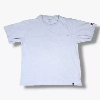 Buy Dickies T-Shirt Extra Large XL Mens Grey Front Pocket Plain Blank Short Sleeve • 6.95£