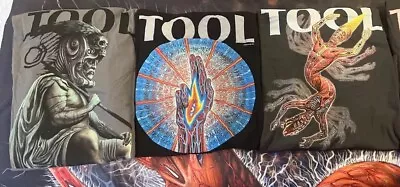 Buy Tool Band 3 New Concert T Shirts Size 2XL Oslo Stockholm Paris 2022 EUROPE • 96.50£
