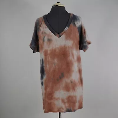 Buy Urban Outfitters Lydia Tie-Dye T-Shirt Dress V Neck Raglan Short Sleeves Sz XS • 28.34£