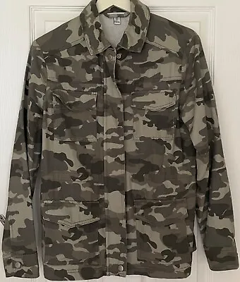 Buy Ladies New Lightweight Camouflage Print Jacket Size 10 Rrp £49.50 • 15£