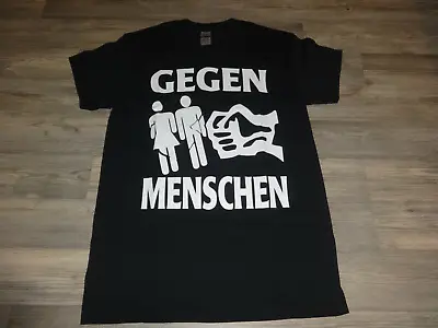 Buy Gegen Ménschen Shirt TS S Black Metal Misanthropie Taake DSBM Happy Days • 15.51£
