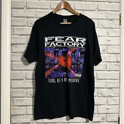 Buy Fear Factory Soul Of A New Machine T Shirt Official 2019 Men’s Size Large • 8.95£