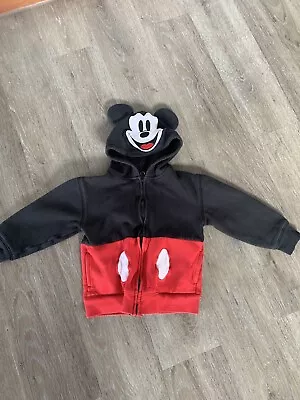 Buy Kids Mickey Mouse Disney Parks Hoodie XS Age 6 • 0.99£