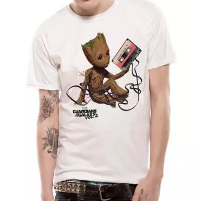 Buy Unisex Marvel Guardians Of The Galaxy Groot T-Shirt • 9£
