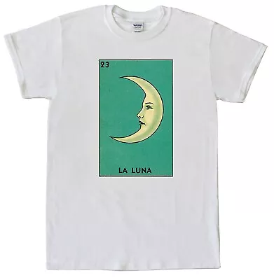 Buy THE MOON LA LUNA Tarot Card Tshirt Palm Reading Tee Shirt  • 9.99£