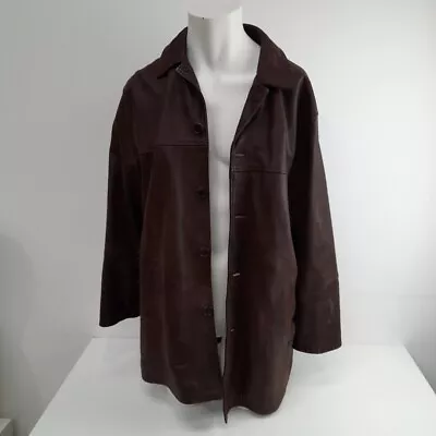 Buy Blue Harbour Jacket Size L Mens Brown -WRDC  • 7.99£