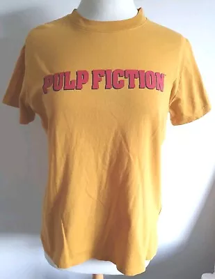 Buy Pulp Fiction - Mustard Yellow T-Shirt - Cotton On - Size Medium  • 7.99£