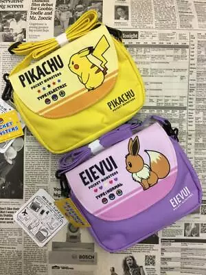 Buy Pokemon Pikachu Eevee Monster Shoulder Bag Set Of 2 Anime Goods From Japan • 41.54£