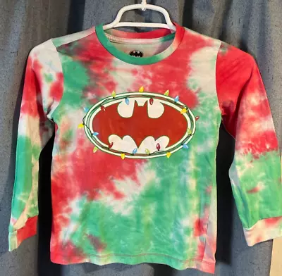 Buy Batman Unisex Kids Long Sleeve T-Shirt Size 5/6 • 4.82£