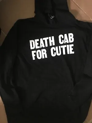 Buy Death Cab For Cutie Black Hoodie Size Large • 29.99£