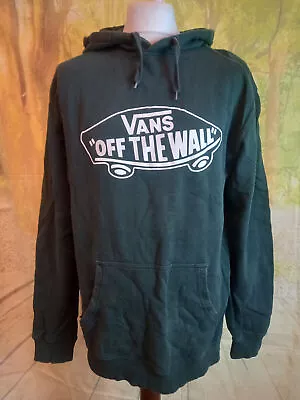 Buy Vans Off The Wall Spell Out Logo 100% Cotton Hoodie. UK Men's Size Large • 21£
