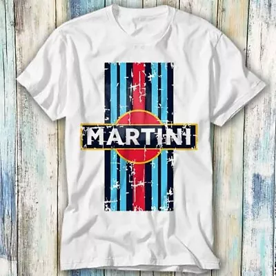 Buy Martini Racing Team Car Race Retro Vintage T Shirt Meme Gift Top Tee Unisex 582 • 6.35£
