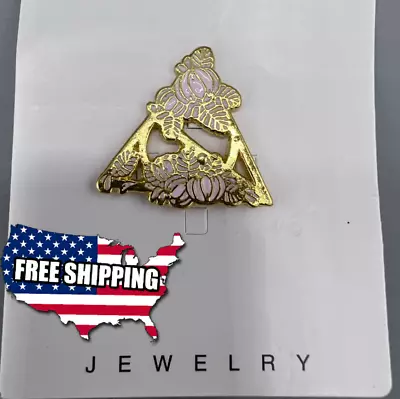 Buy Free Shipping-Harry Potter Hogwarts Pins Badges Deathly Hallow Brooch • 12.76£