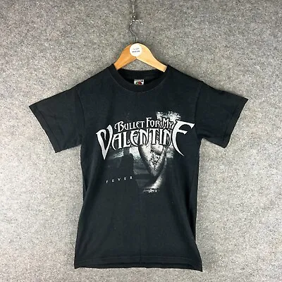 Buy Bullet For My Valentine Shirt Mens Small Black Fever Tour Europe 2010 Metal • 20£