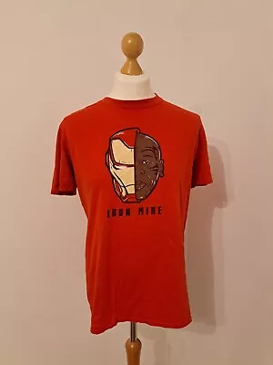 Buy IRON MIKE T-shirt. Mike Tyson / Iron Man Mash-up. Mens Size Large • 8£
