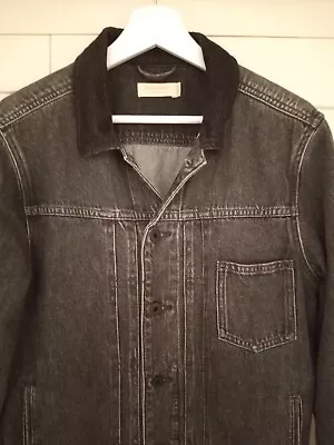 Buy ALLSAINTS Pembridge Denim Jacket Size Small. Corduroy Collar  • 19.99£