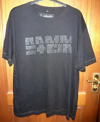 Buy  RAMMSTEIN 'RST-WERK' T-Shirt Top Size 3XL Black Band Rock Mens VGC • 25£