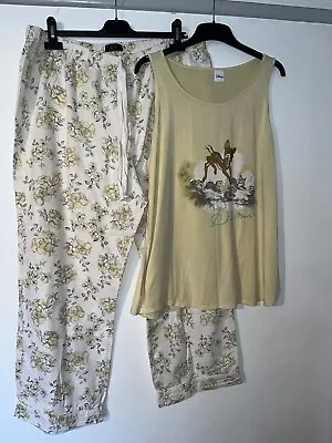 Buy Ladies Pyjamas Size 20-22 • 6£