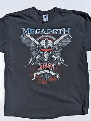 Buy Megadeth - Cyber Army 2016 T-Shirt - Extra Large XL • 34.99£