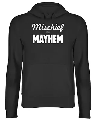 Buy Mischief And Mayhem Mens Womens Hooded Top Hoodie • 17.99£