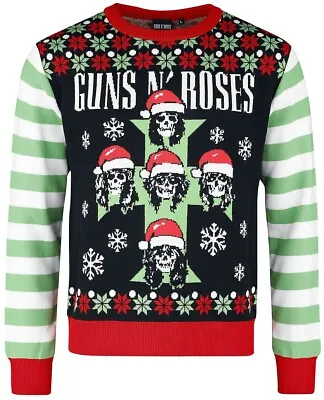 Buy Guns N' Roses / Christmas Jumper /Size XXL • 39.99£