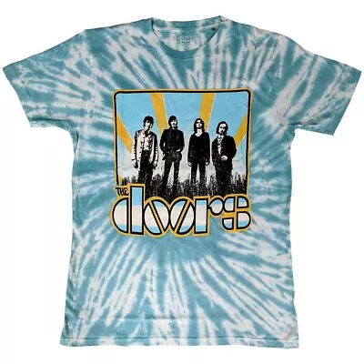 Buy The Doors Waiting For The Sun Wash Light Blue Medium Unisex T-Shirt NEW • 17.99£