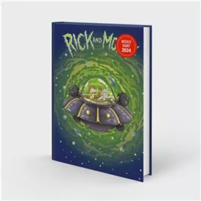 Buy Impact Merch. Diary: Rick And Morty - Rick And Morty 2024 - A5 160mm X 210mm • 9.45£