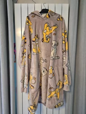 Buy Disney Lion King Snuddie Hooded Oversize Snuggle Blanket Hoodie Snuddie Oodi M-L • 30£