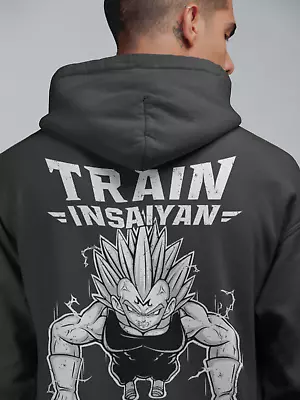 Buy Men's Train Insaiyan Ore Stay The Same Gym Hoodie Dragon Vegeta Hoodie • 35.78£