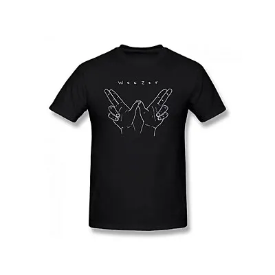Buy Weezer 'HANDS' Official BLACK NEW T-Shirt : FREE P+P UK Mainland • 15.99£