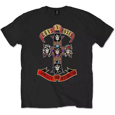 Buy Guns N' Roses T-Shirt: Appetite For Destruction - Official Merchandise -Free P&P • 14.08£