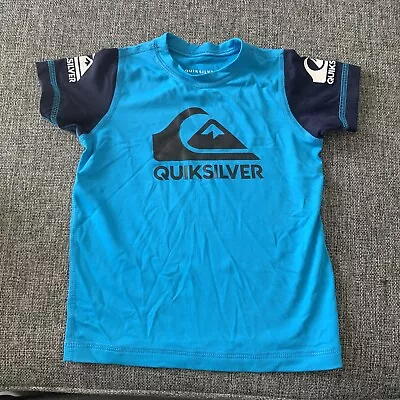 Buy Quicksilver Boys Rash T Shirt For UV Protection Age 2 • 0.99£