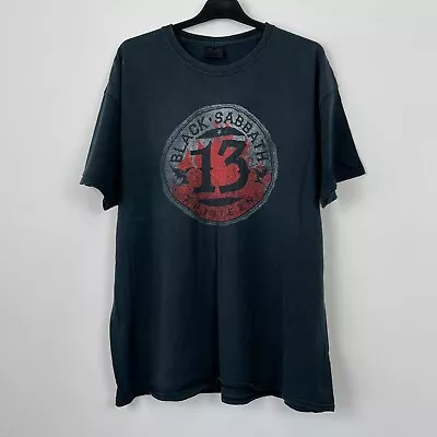 Buy Black Sabbath Thirteen Rare Ozzy Osbourne Band T-Shirt XL • 5£